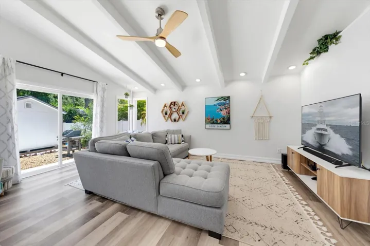 Vaulted ceilings