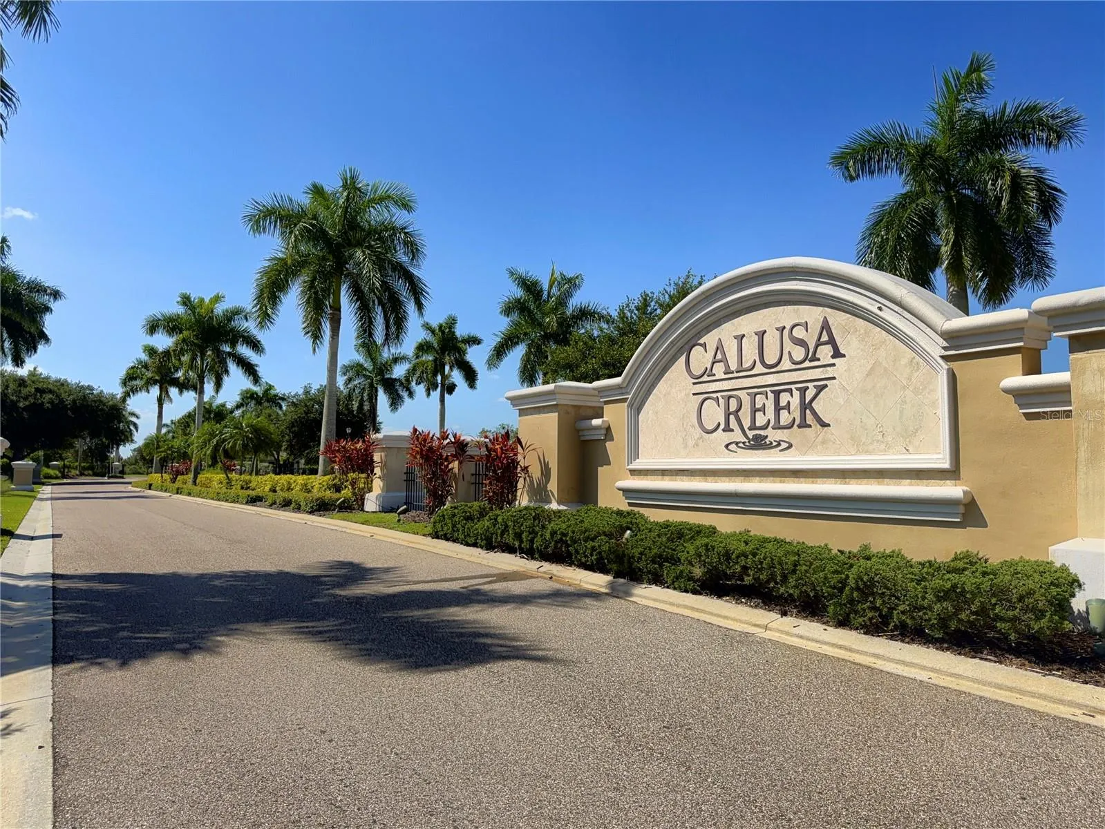 Calusa Creek main entrance