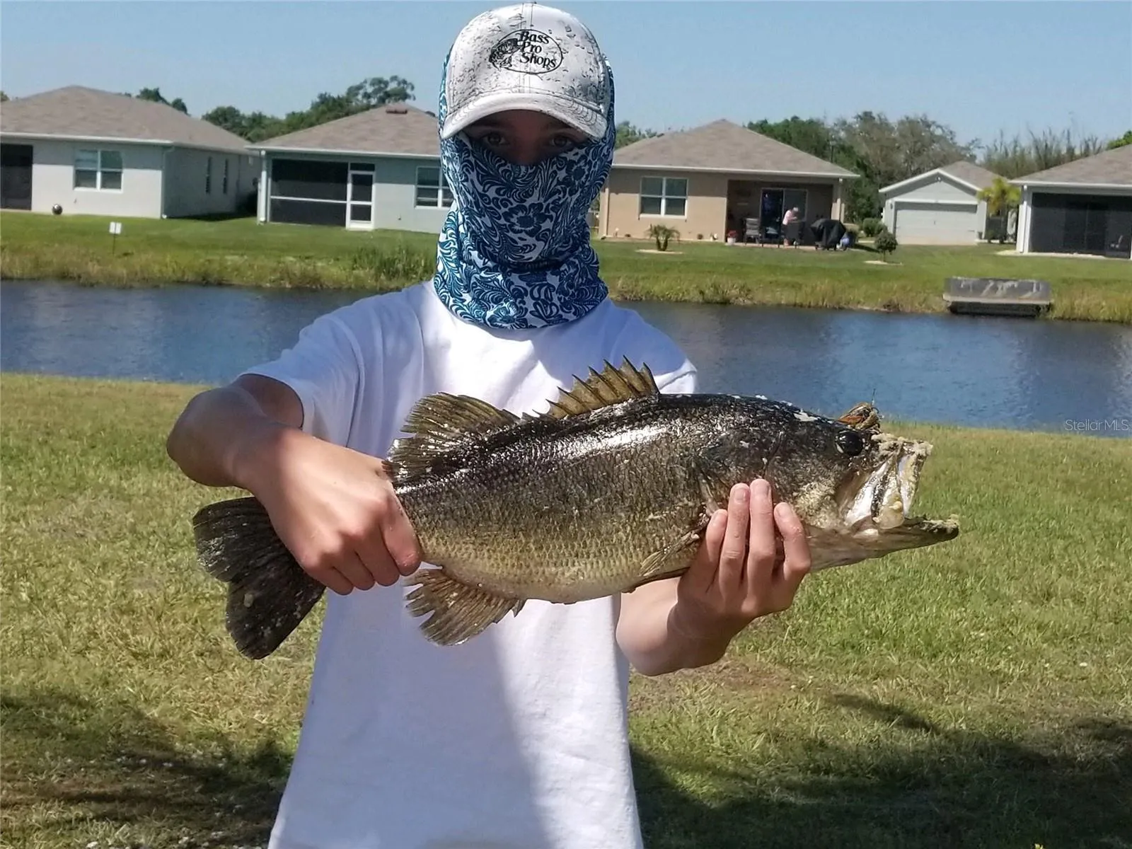 Bass caught in one of the Calusa Creek lakes
