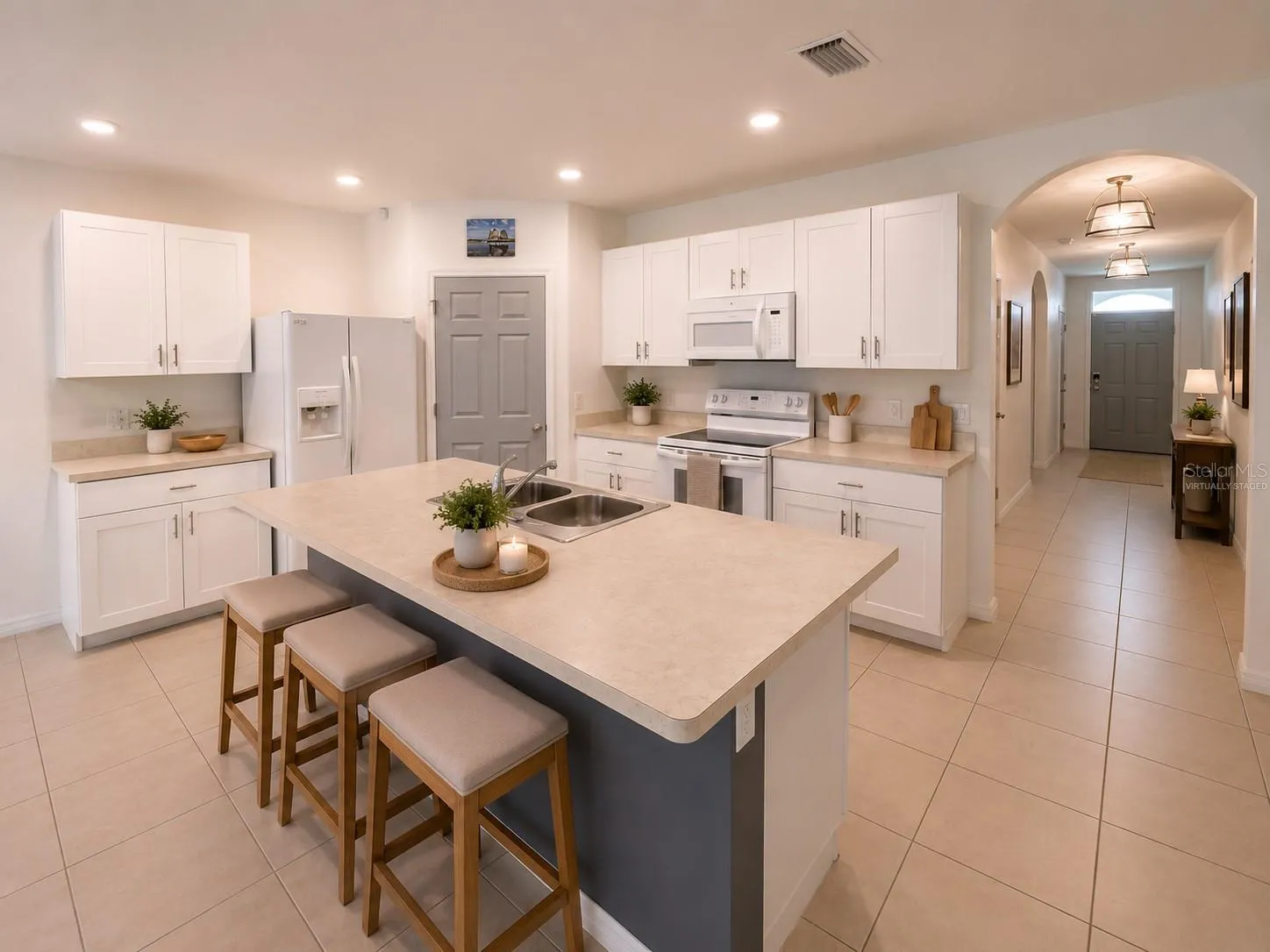 Virtually Staged Kitchen