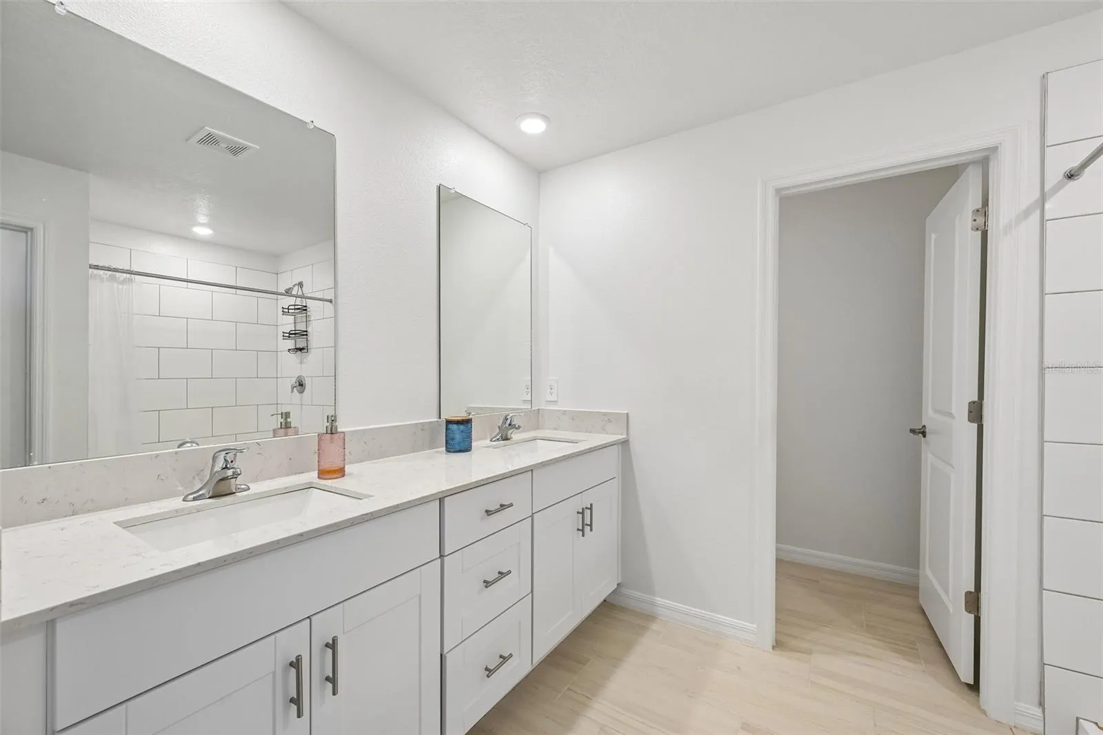 Primary Bath with Privacy Door