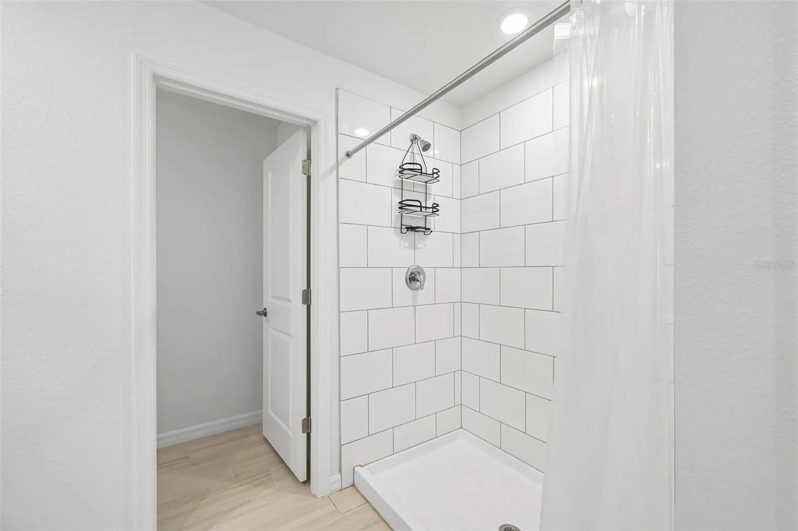 Walk-In Tile Shower