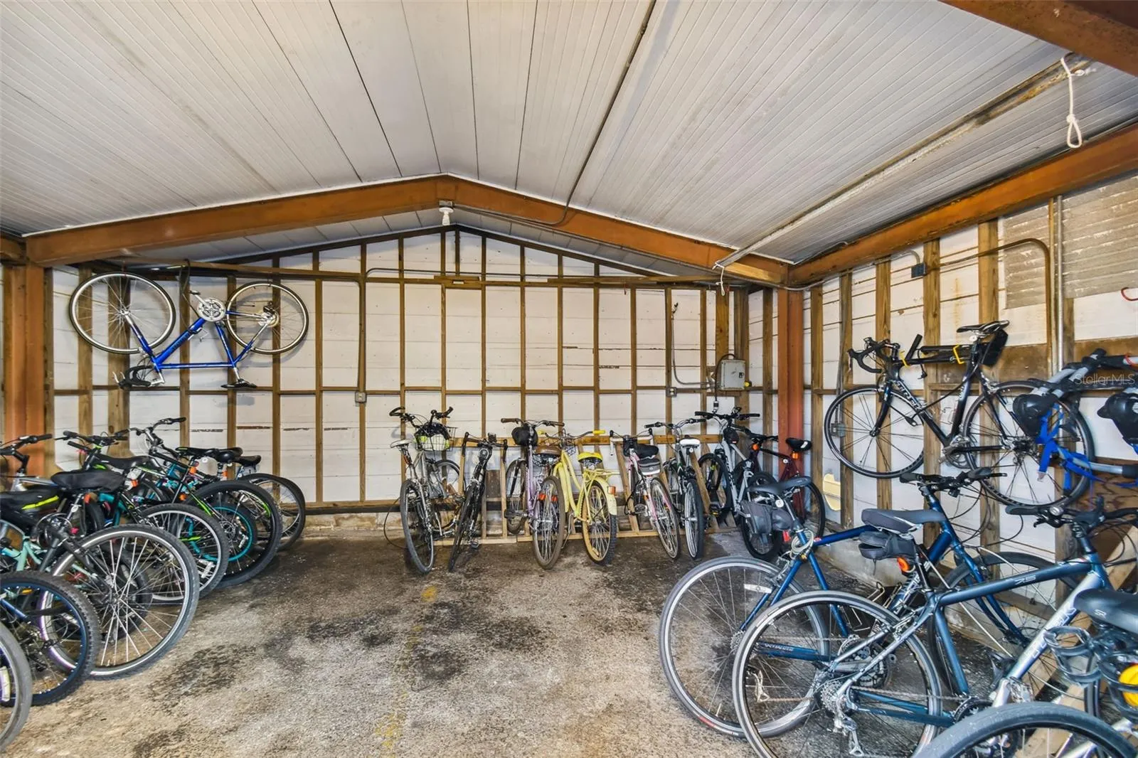 Secure bike storage