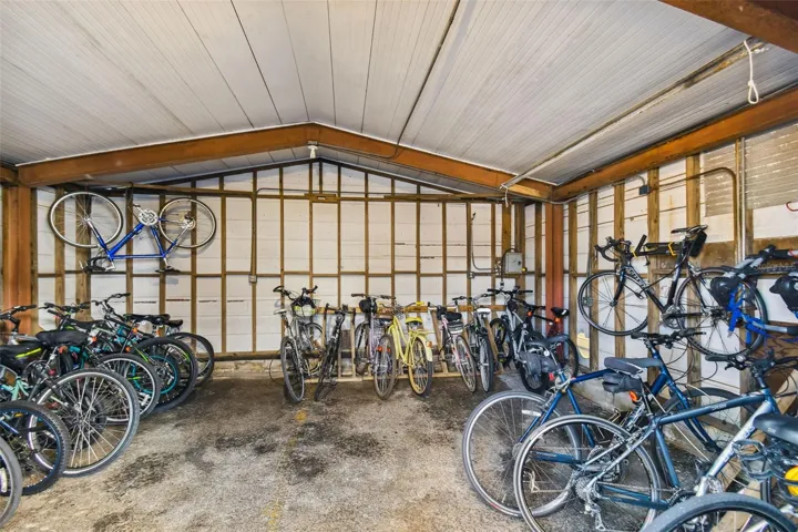 Secure bike storage