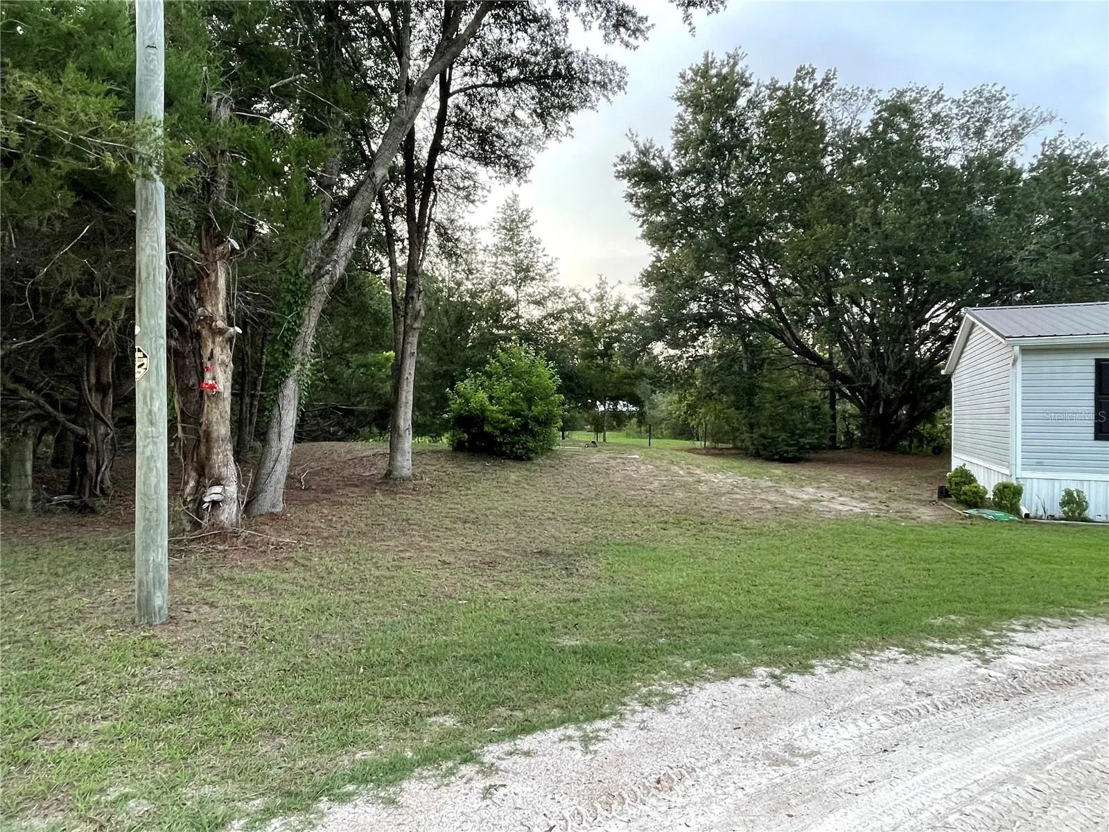 left side of house