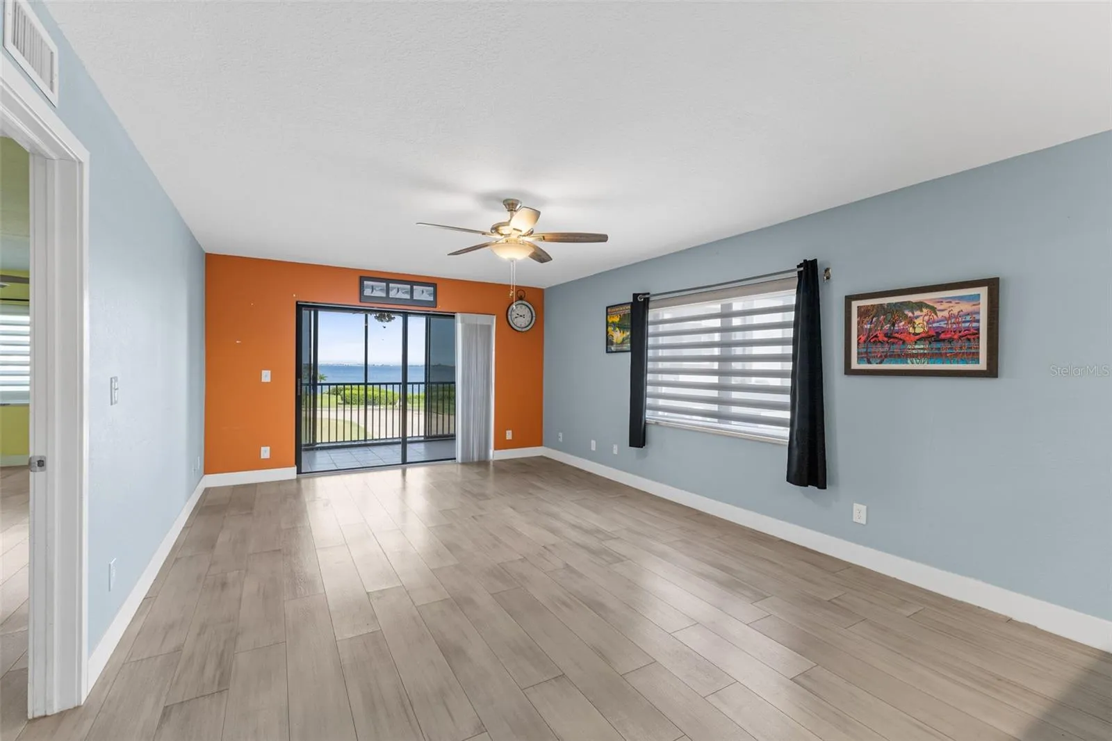 Living Space and Balcony River View