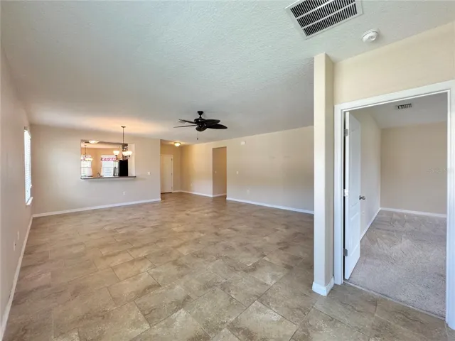 Primary bedroom off great room