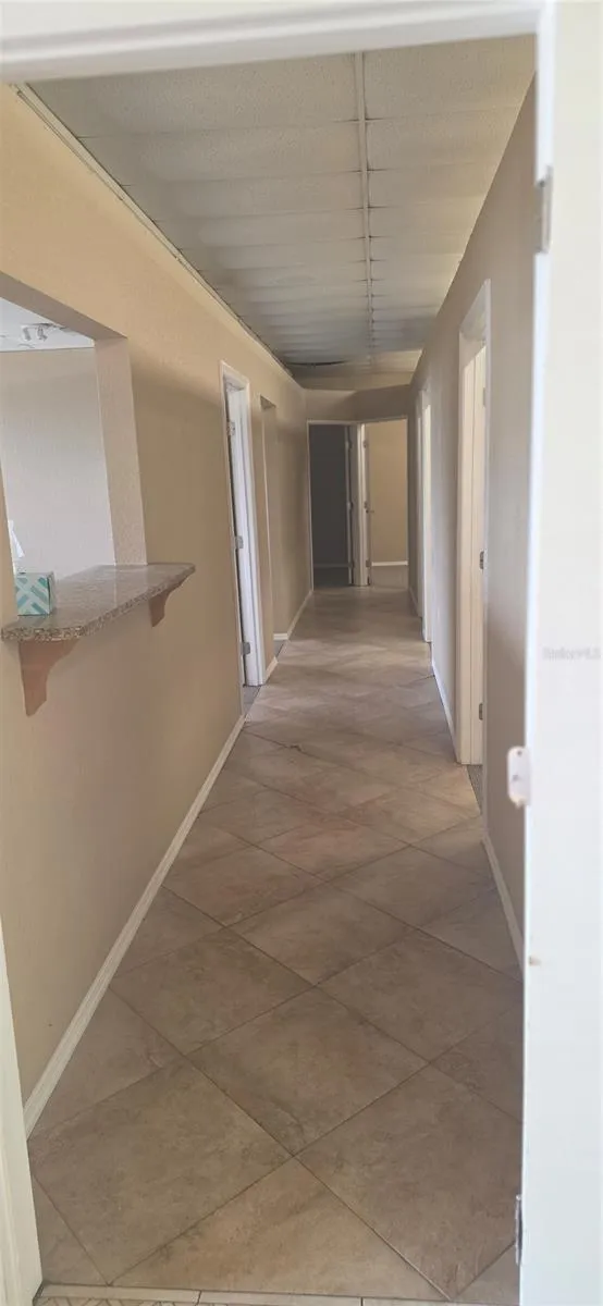 HALLWAY AT RECEPTIONIST AREA
