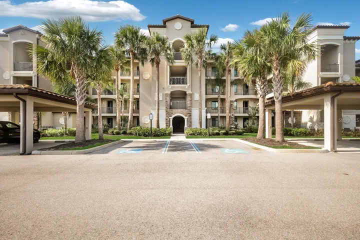 Front of building