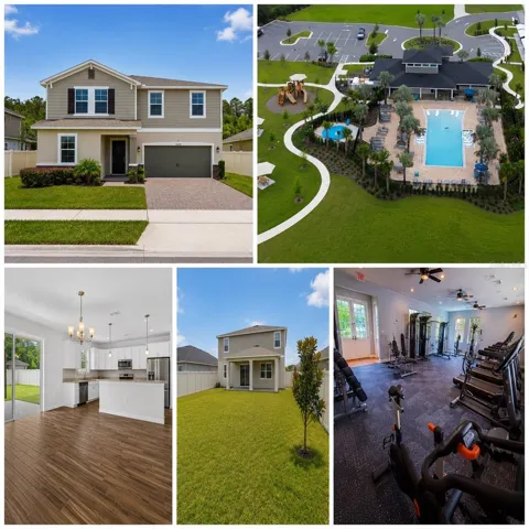 front-Clubhouse for owners-kitchen-open floor-backyard-Gym