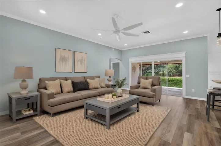 Living Room - Virtually Staged