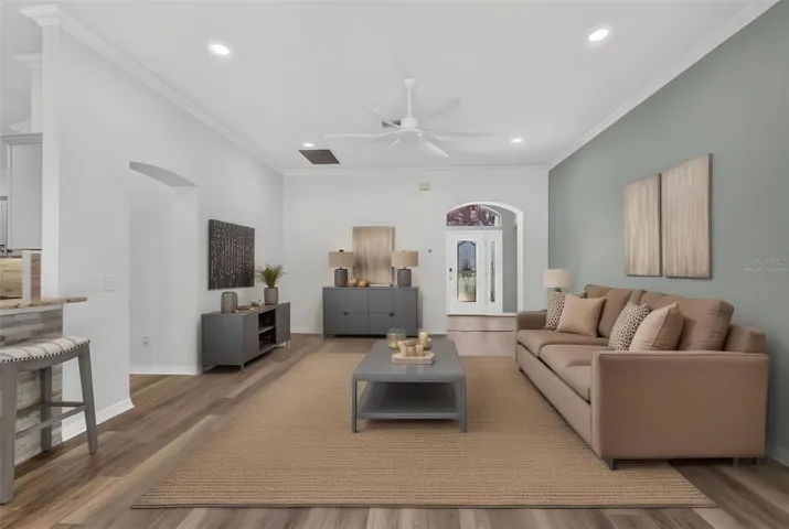 Living Room - Virtually Staged