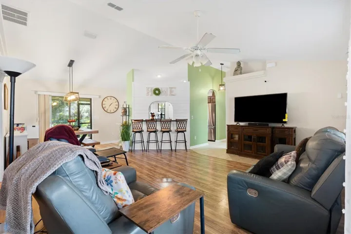 Living room.