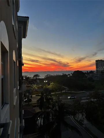 Take in sunsets over the Bay from your balcony