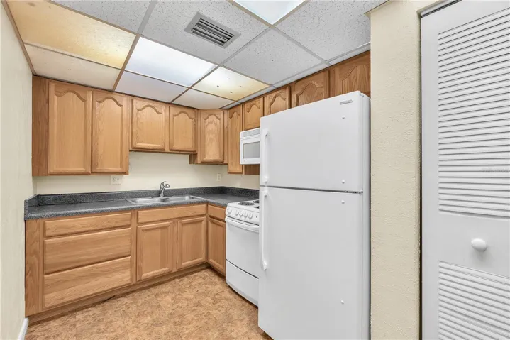 Updated kitchen cabinets.