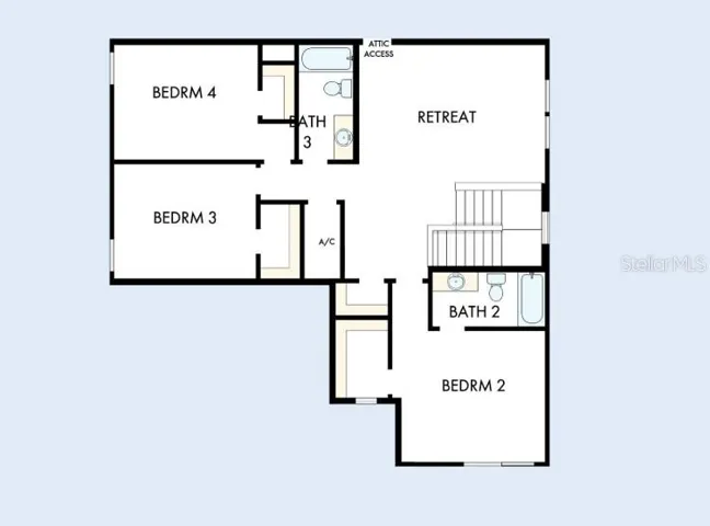 Floor Plan Second Floor