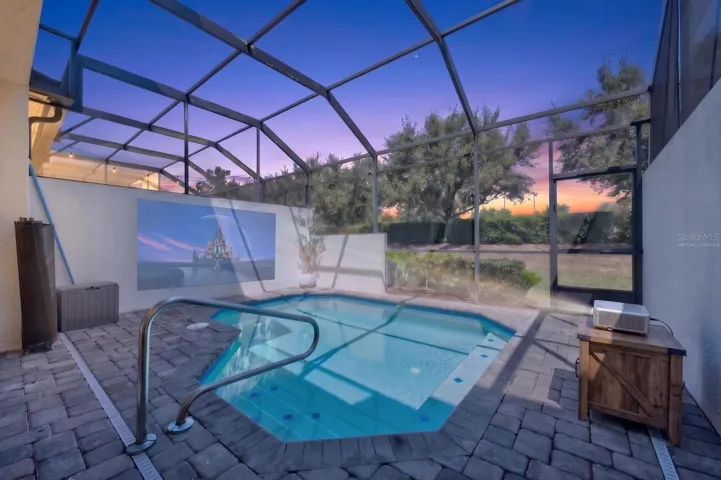 Or relax and unwind after a long day at the theme parks! Virtually Staged.