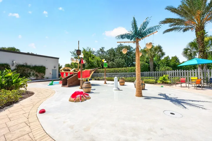 Or cool off in the splash pad.