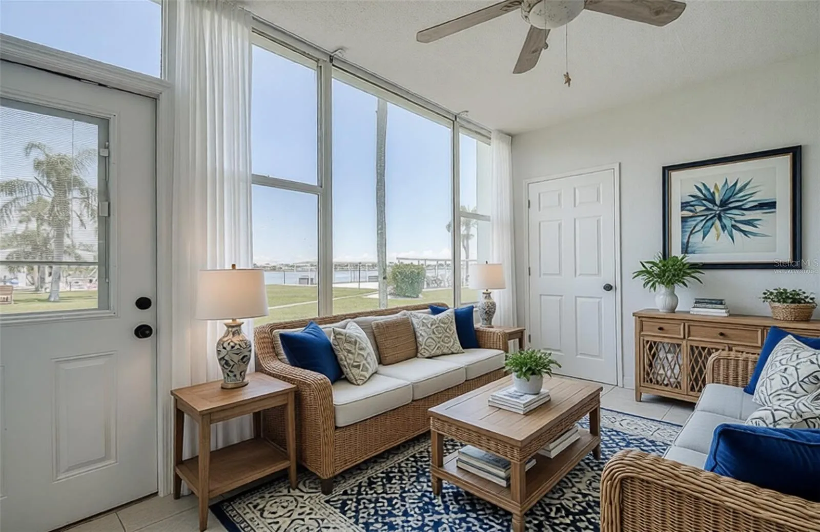 Virtually Staged Sunroom