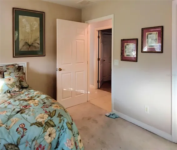 Second bedroom looking toward doorway