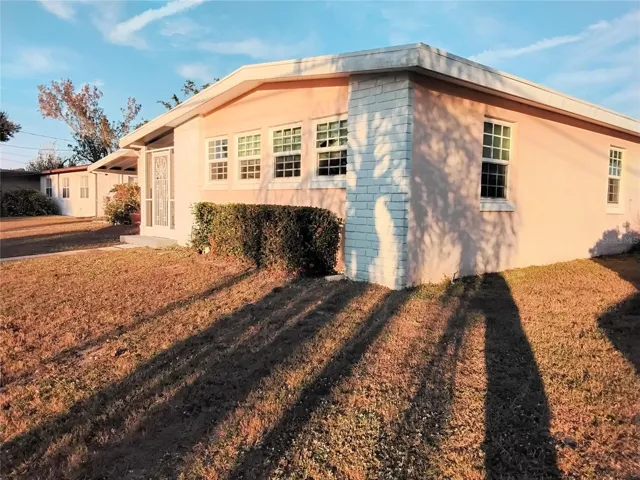 Right side of house from front yard