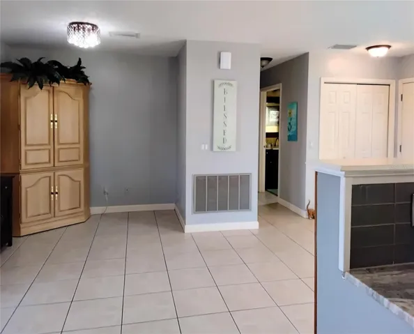 Dining and living area from office / breakfast area