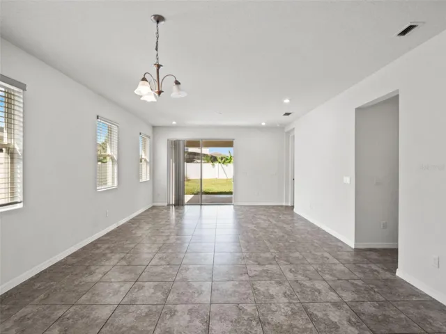 Dining/Living - Sliders to Backyard
