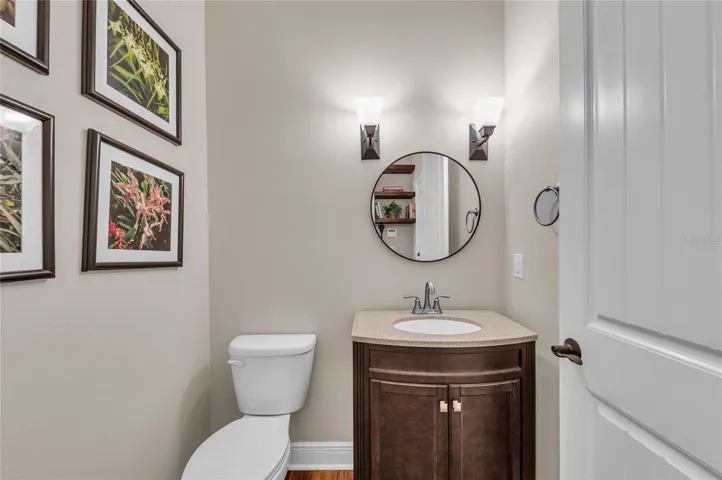 Half bath - downstairs