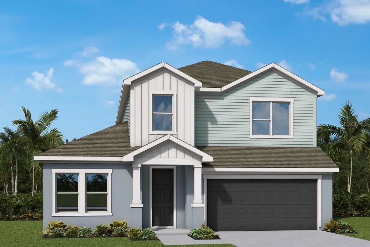 Front Exterior Rendering **Paint Colors May Vary