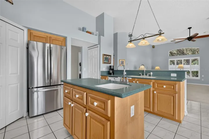 Dual pantry kitchen; walk in and closet