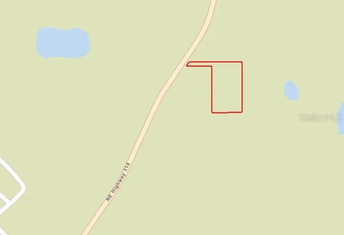 Location of property in relation to Hwy 314 and the access to Hwy 314.