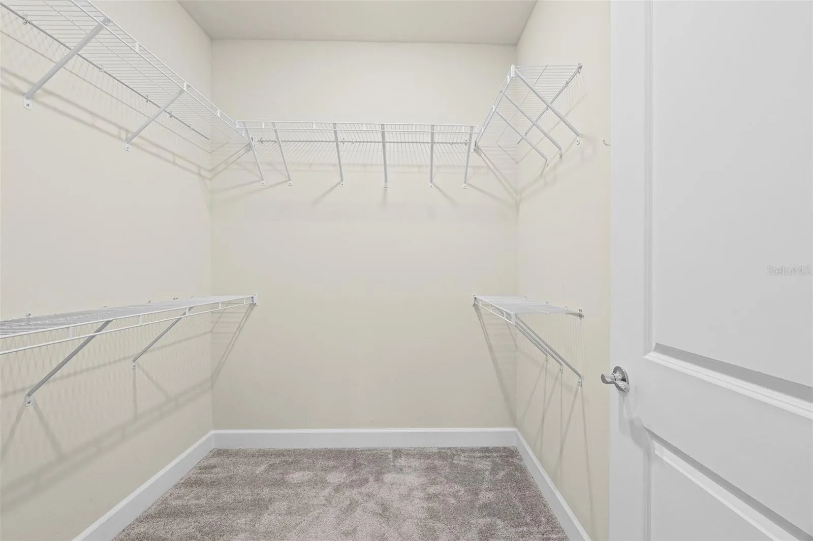 Primary walk in closet