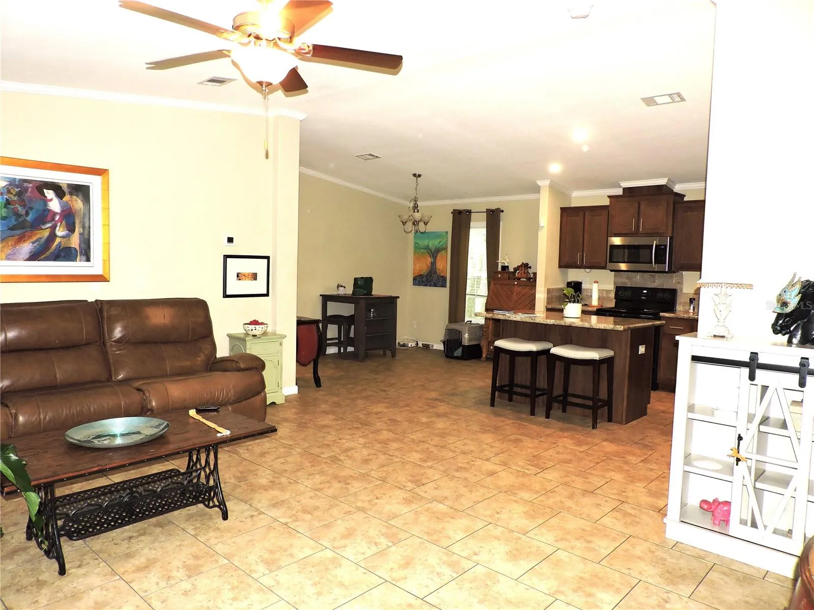 Open floor plan