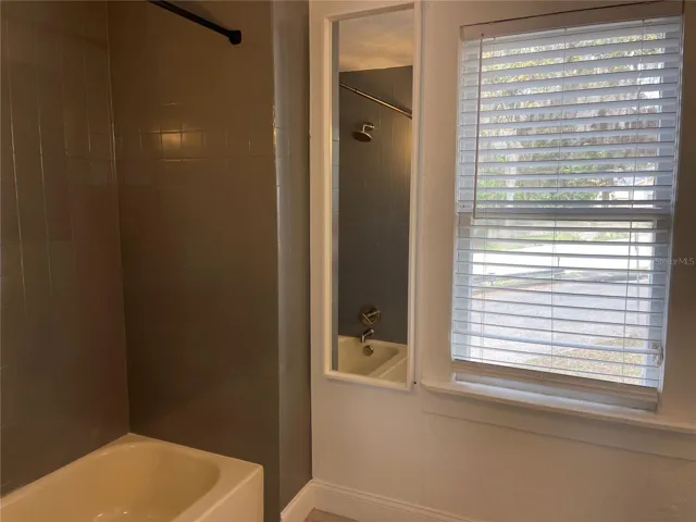 Bathroom view at entrance