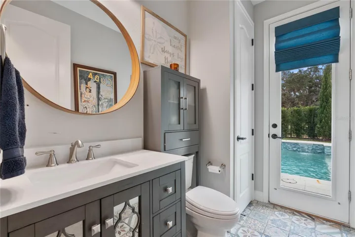 Pool Half Bath