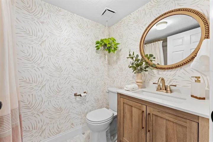 Full downstairs bathroom