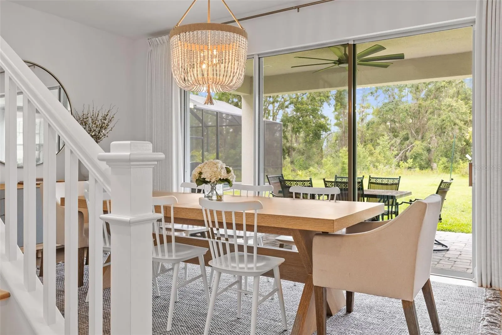 Oversized panoramic pocket doors