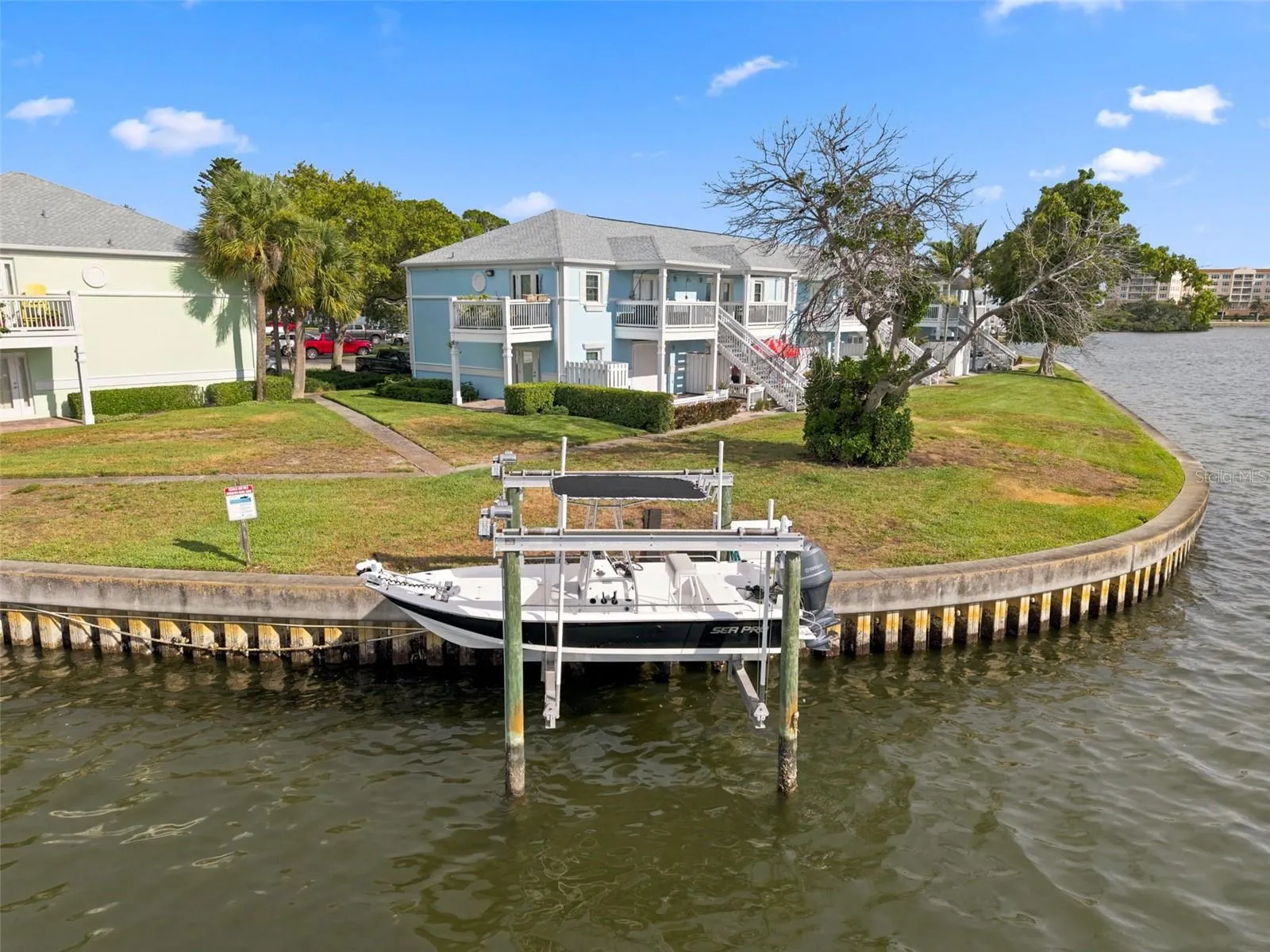 Boat slip sold separately