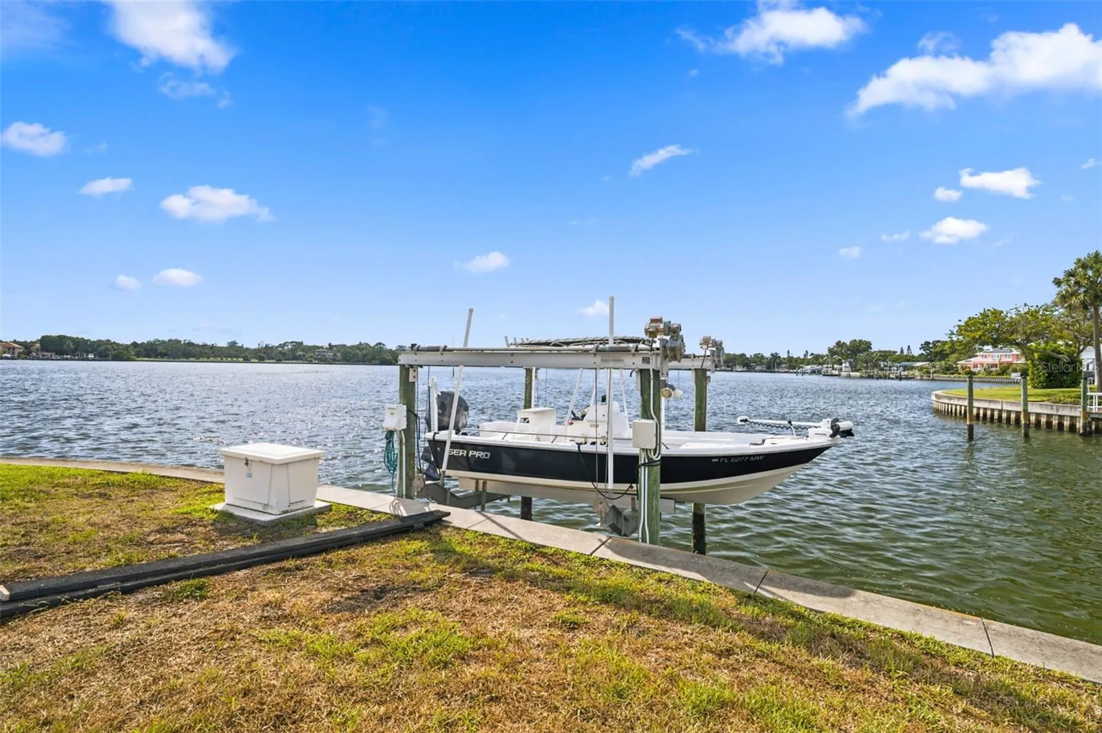 Boat slip sold separately
