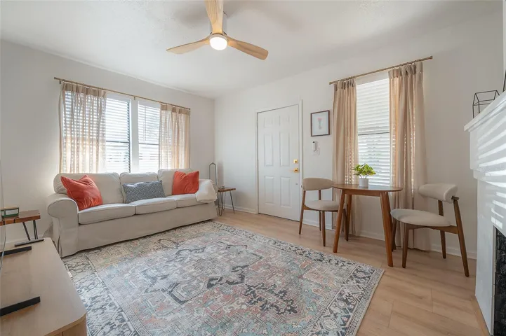 Unit 317: living room