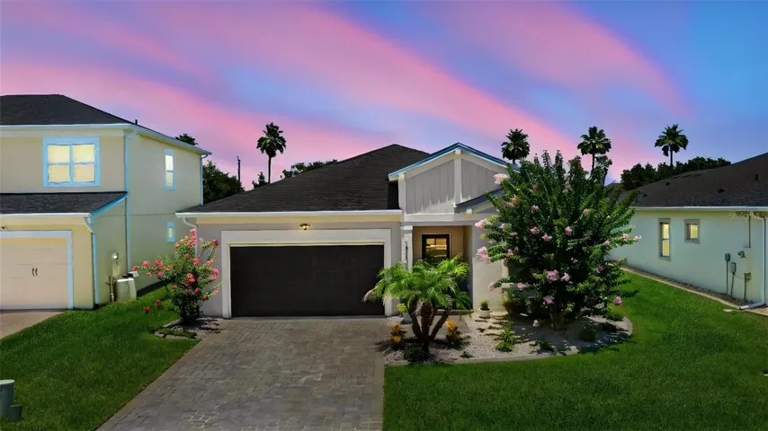 Twilight staged front view