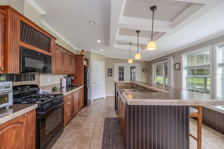 Beautiful kitchen with large pantry &amp; lots of cabinets.