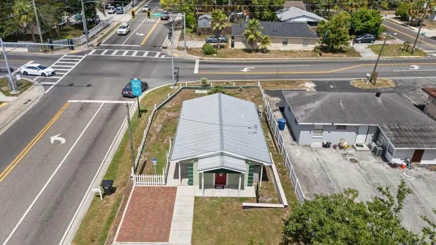 Corner Lot wit Metal Roof