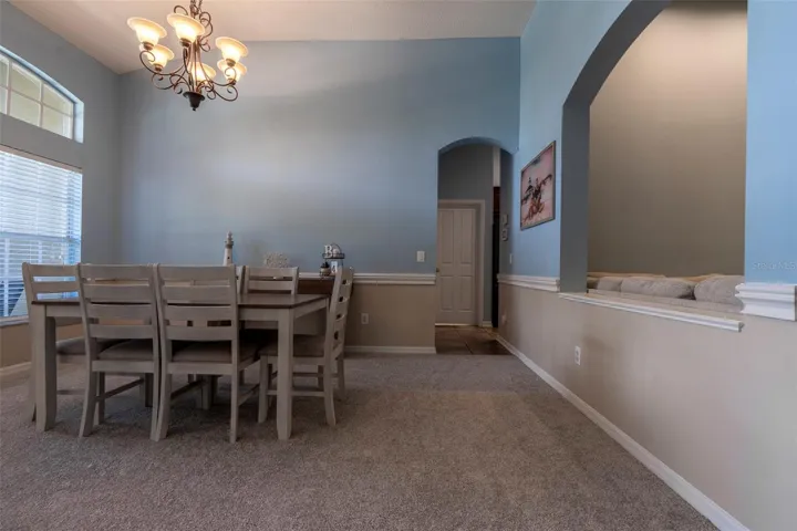 Formal Dining Room, (Left of Entrance)