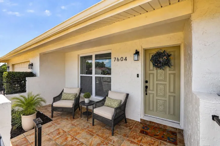 Front Patio/Porch Staged