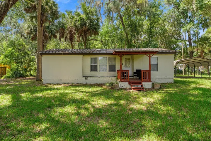 Rear View of Home