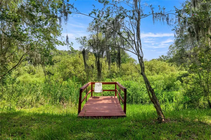 Dock off of Pond