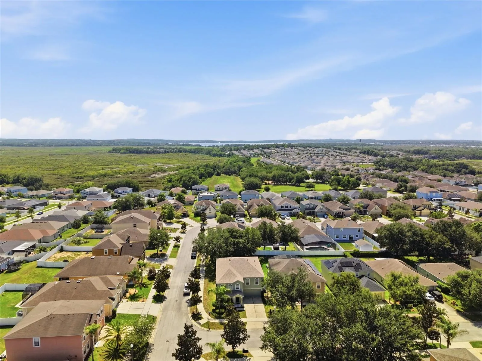 Aerial of home