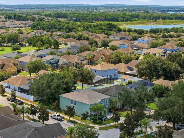 Aerial of home
