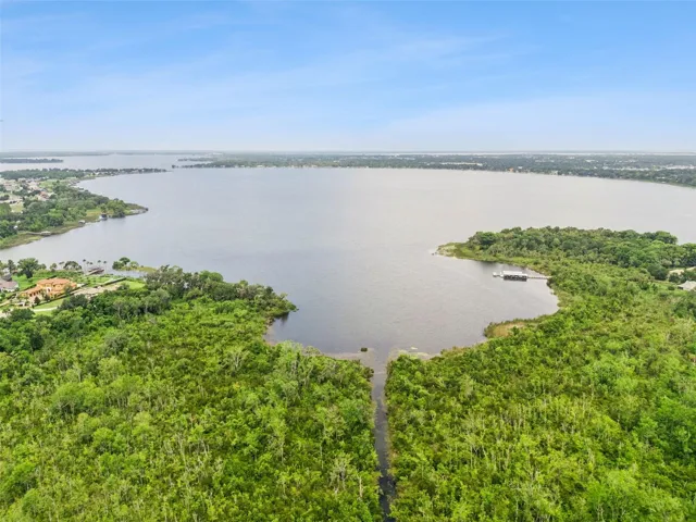 Aerial view Lake Dora